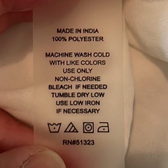 154. Vince Camuto Surplice Wrap Blouse in New Ivory - Picture 11 of 14